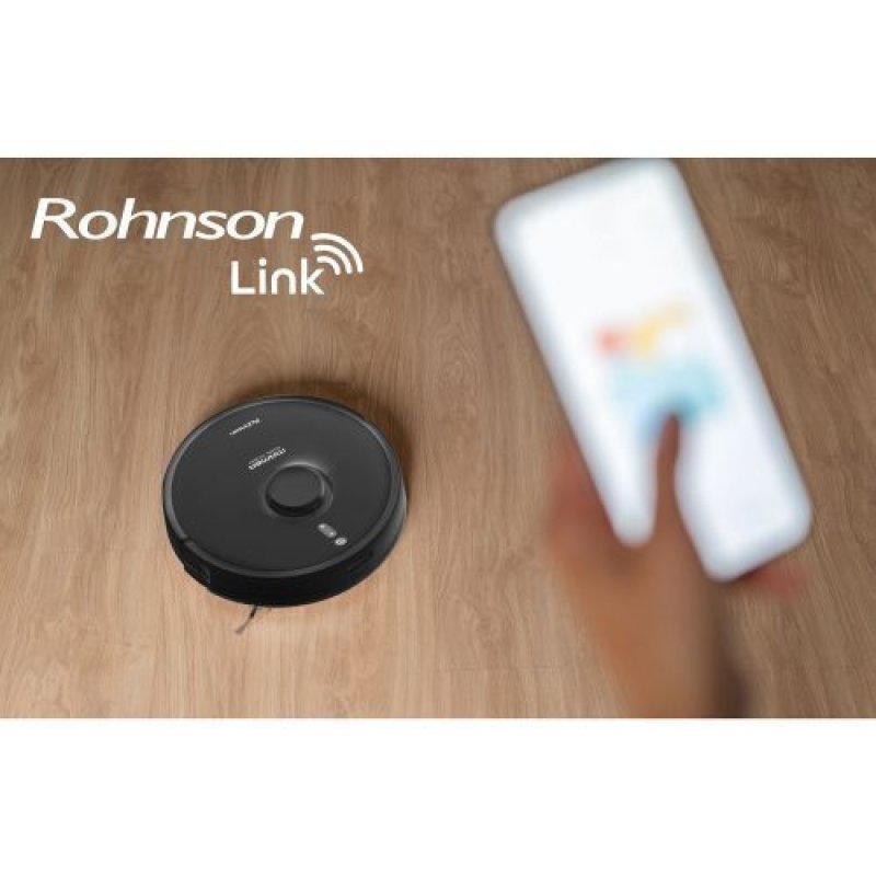 ROHNSON Mamba RM-04 Total Clean Σκούπα Ρομπότ για Σκούπισμα & Σφουγγάρισμα με Χαρτογράφηση και Wi-Fi Μαύρη 0041594 ROHNSON Mamba RM-04 Total Clean Σκούπα Ρομπότ για Σκούπισμα & Σφουγγάρισμα με Χαρτογράφηση και Wi-Fi Μαύρη 0041594