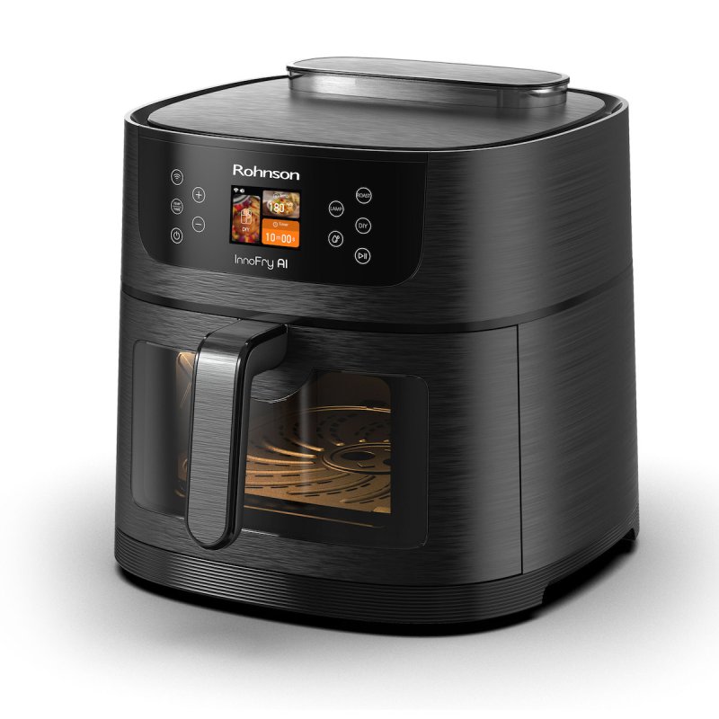 ROHNSON R-2884 AI Air Fryer με Wi-Fi 8lt Μαύρο 0041597 ROHNSON R-2884 AI Air Fryer με Wi-Fi 8lt Μαύρο 0041597