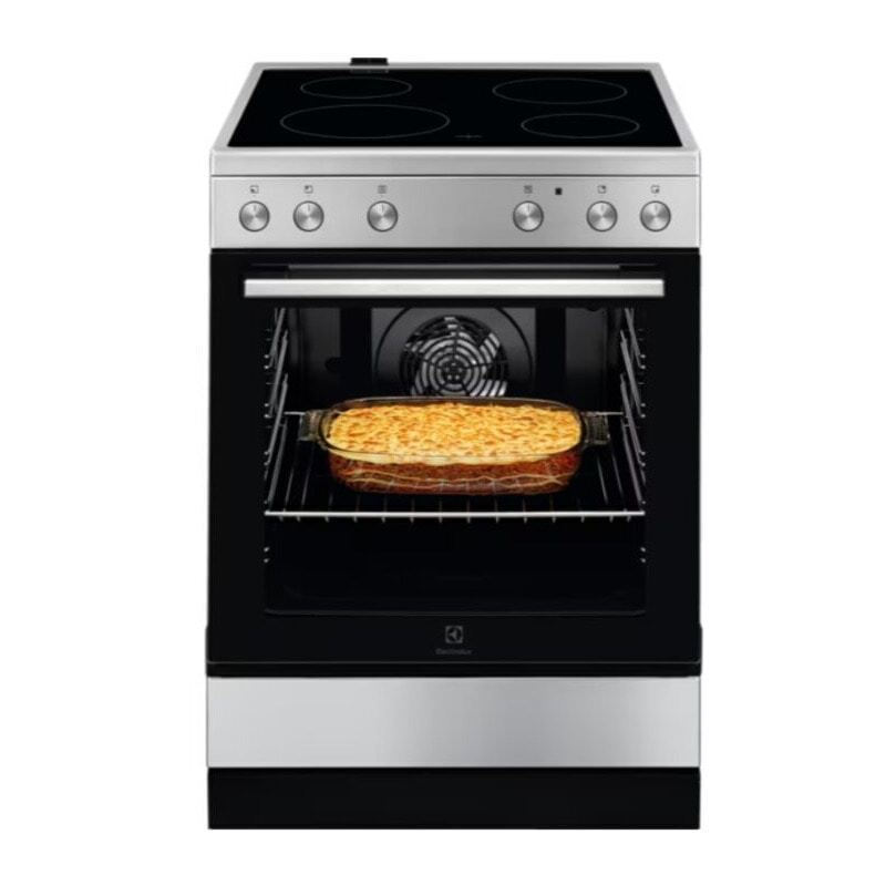 ELECTROLUX LKR64001OX Κεραμική Κουζίνα 73lt - 59cm - Inox 0041674 ELECTROLUX LKR64001OX Κεραμική Κουζίνα 73lt - 59cm - Inox 0041674