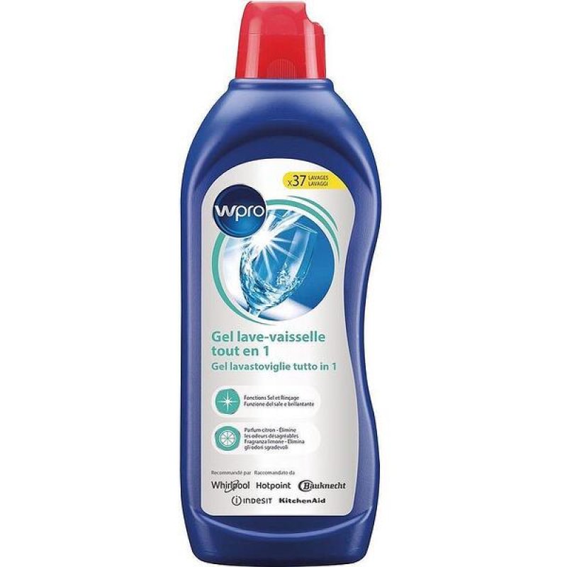 WPRO GEL753 3-in-1 Απορρυπαντικό για Πλυντήριο Πιάτων σε μορφή Gel 0041695 WPRO GEL753 3-in-1 Απορρυπαντικό για Πλυντήριο Πιάτων σε μορφή Gel 0041695
