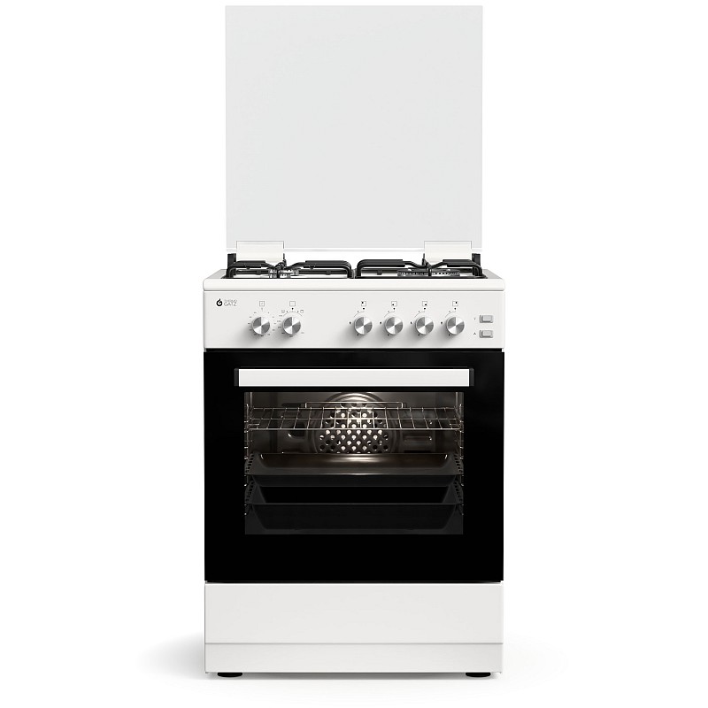 THERMOGATZ TGS 5021 WH Κουζίνα Υγραερίου 49lt με Εστίες Υγραερίου Π60εκ. Λευκή 0041710