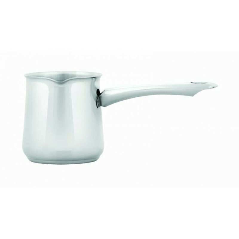 VIOMAR Inox Μπρίκι Επαγωγικό από Ανοξείδωτο Ατσάλι σε Ασημί Χρώμα 350ml 0041720 VIOMAR Inox Μπρίκι Επαγωγικό από Ανοξείδωτο Ατσάλι σε Ασημί Χρώμα 350ml 0041720