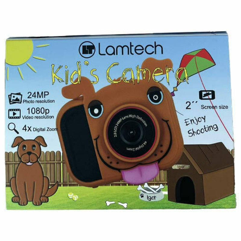 LAMTECH LAM111962 Igor Action Camera Full HD (1080p) Πορτοκαλί με Οθόνη 2