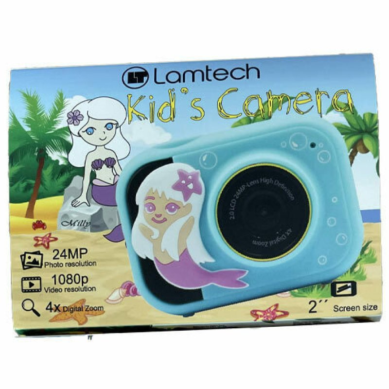 LAMTECH LAM111986 Milly Action Camera Full HD (1080p) Μπλε με Οθόνη 2 LAMTECH LAM111986 Milly Action Camera Full HD (1080p) Μπλε με Οθόνη 2