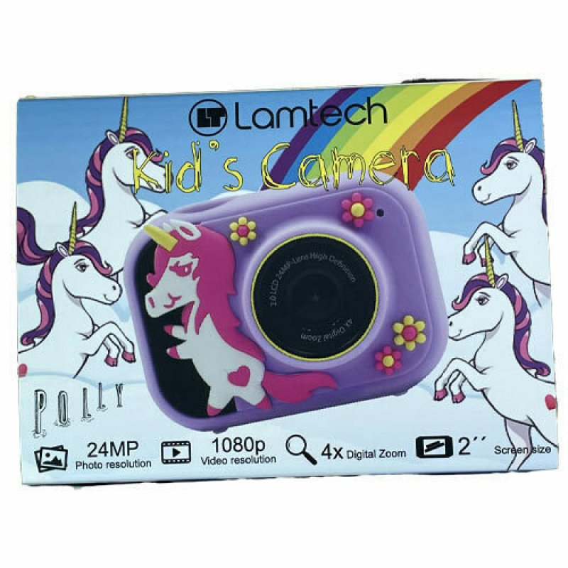 LAMTECH LAM111979 Polly Action Camera Full HD (1080p) Μωβ με Οθόνη 2 LAMTECH LAM111979 Polly Action Camera Full HD (1080p) Μωβ με Οθόνη 2
