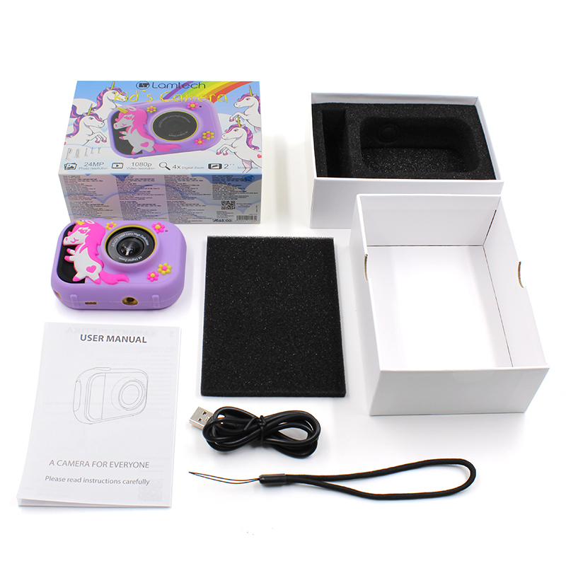 LAMTECH LAM111979 Polly Action Camera Full HD (1080p) Μωβ με Οθόνη 2 LAMTECH LAM111979 Polly Action Camera Full HD (1080p) Μωβ με Οθόνη 2
