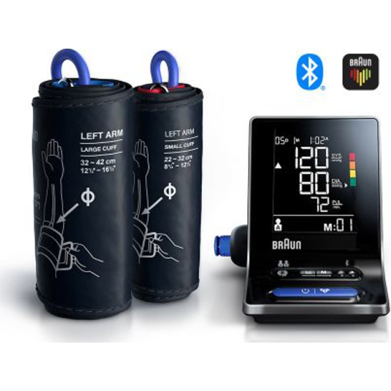BRAUN BUA6350EU Exact Fit 5 Connect Ψηφιακό Πιεσόμετρο Μπράτσου με Bluetooth 0041742 BRAUN BUA6350EU Exact Fit 5 Connect Ψηφιακό Πιεσόμετρο Μπράτσου με Bluetooth 0041742