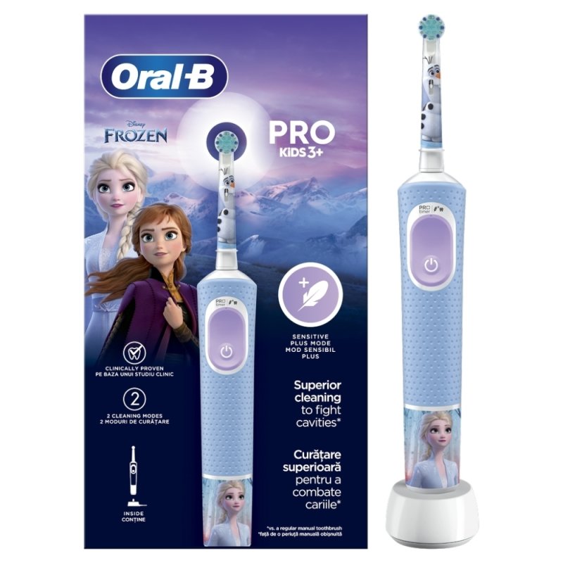 Oral-B VItality Pro Frozen (80720356) Ηλεκτρική Οδοντόβουρτσα για 3+ Χρονών 0041748 Oral-B VItality Pro Frozen (80720356) Ηλεκτρική Οδοντόβουρτσα για 3+ Χρονών 0041748