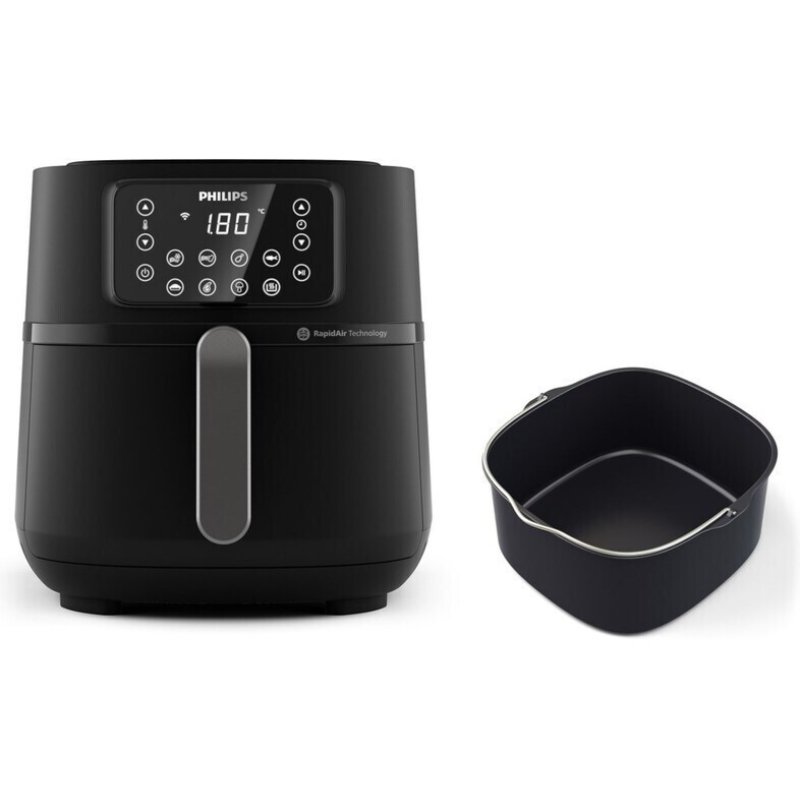 PHILIPS HD9285/93 AirFryer με Αποσπώμενο Κάδο 2000 W 7.2 L Μαύρο 0041821 PHILIPS HD9285/93 AirFryer με Αποσπώμενο Κάδο 2000 W 7.2 L Μαύρο 0041821