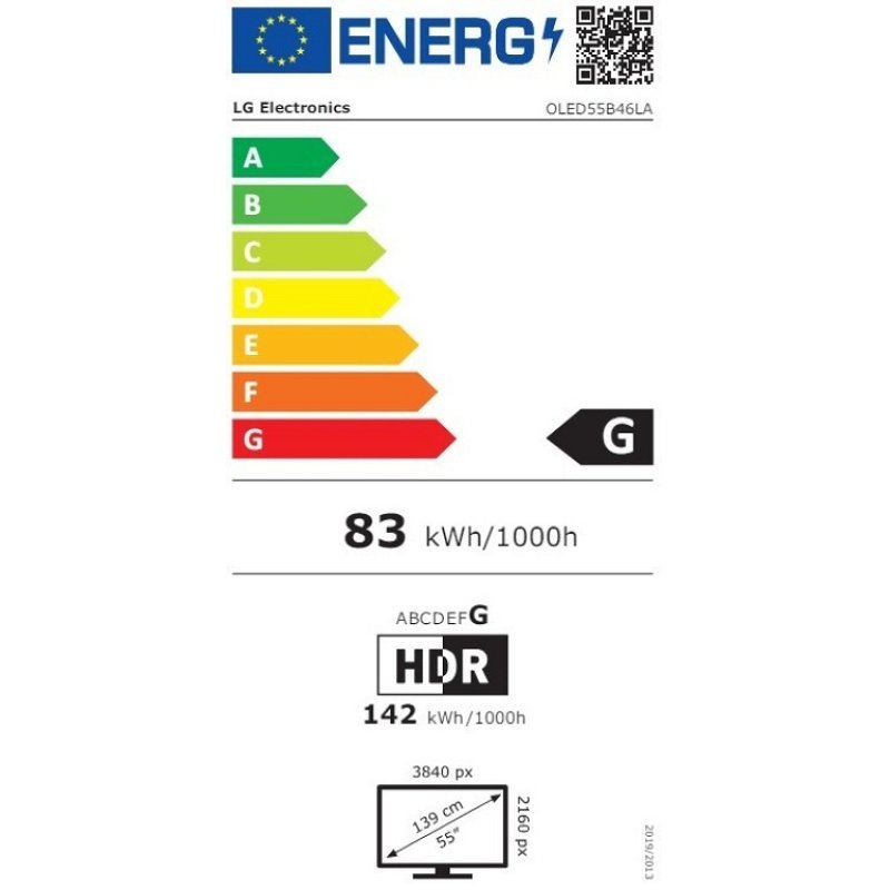 LG OLED55B46LA Smart Τηλεόραση 55 LG OLED55B46LA Smart Τηλεόραση 55