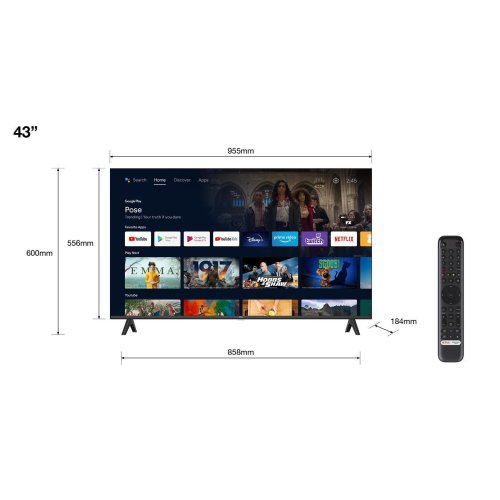 TCL 43S5400A Smart Τηλεόραση 43