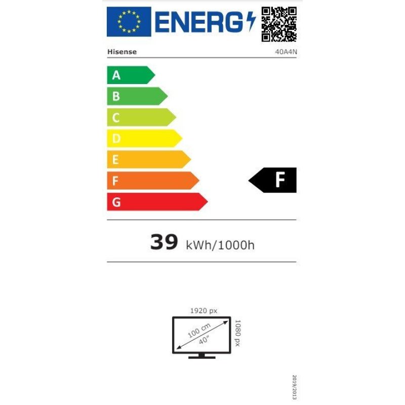 HISENSE 40A4N Smart Τηλεόραση 40 HISENSE 40A4N Smart Τηλεόραση 40