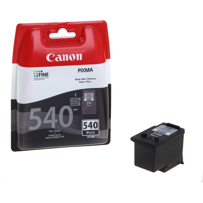 CANON PG540 (5225B005) Black Μελάνι Εκτυπωτή 100973 CANON PG540 (5225B005) Black Μελάνι Εκτυπωτή 100973