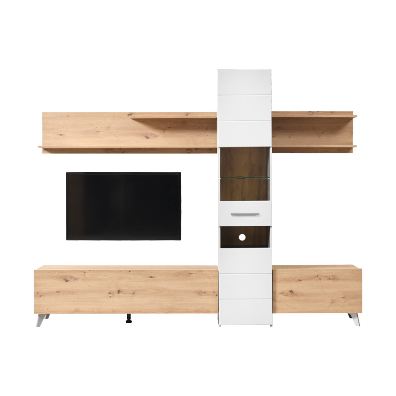 FORMA IDEALE 11008238 Κέντρο Ψυχαγωγίας Linares Artisan Λευκή Λάκκα 232χ41.5χ191.5εκ. 0022930 FORMA IDEALE 11008238 Κέντρο Ψυχαγωγίας Linares Artisan Λευκή Λάκκα 232χ41.5χ191.5εκ. 0022930