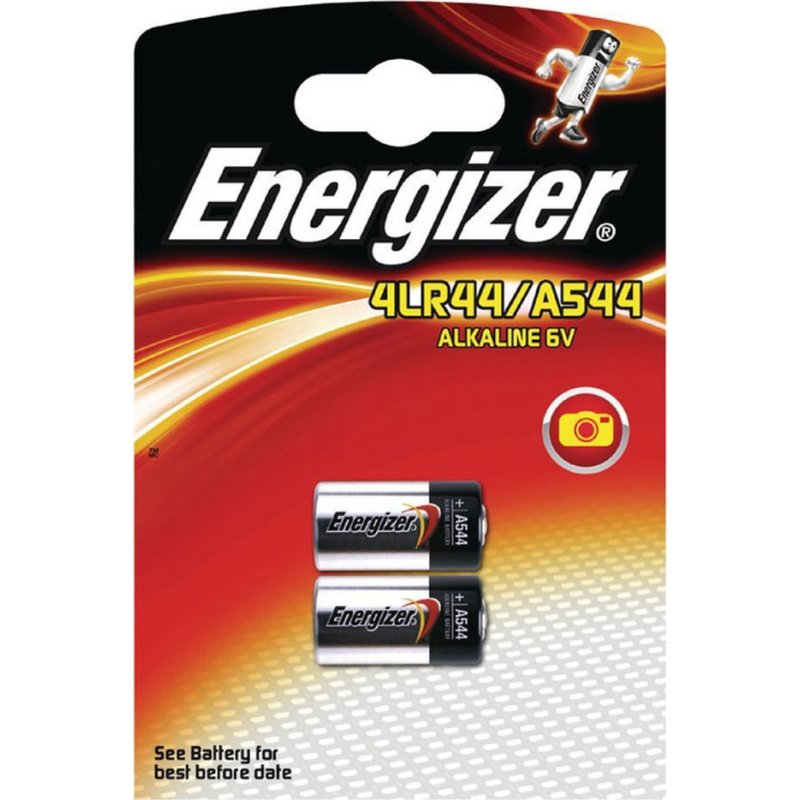 ENERGIZER 4LR44/A 544 Αλκαλικές Μπαταρίες 2 τεμ 0013530 ENERGIZER 4LR44/A 544 Αλκαλικές Μπαταρίες 2 τεμ 0013530