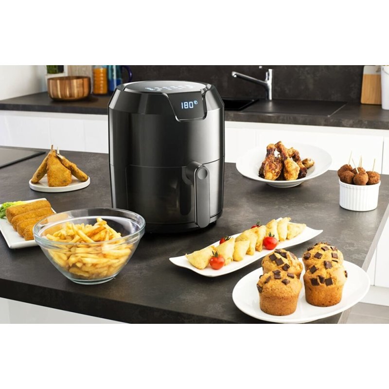 MOULINEX EZ4018 Φριτέζα Αέρος με Αποσπώμενο Κάδο 4.2lt Μαύρη 0037740 MOULINEX EZ4018 Φριτέζα Αέρος με Αποσπώμενο Κάδο 4.2lt Μαύρη 0037740