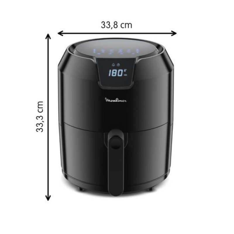 MOULINEX EZ4018 Φριτέζα Αέρος με Αποσπώμενο Κάδο 4.2lt Μαύρη 0037740 MOULINEX EZ4018 Φριτέζα Αέρος με Αποσπώμενο Κάδο 4.2lt Μαύρη 0037740