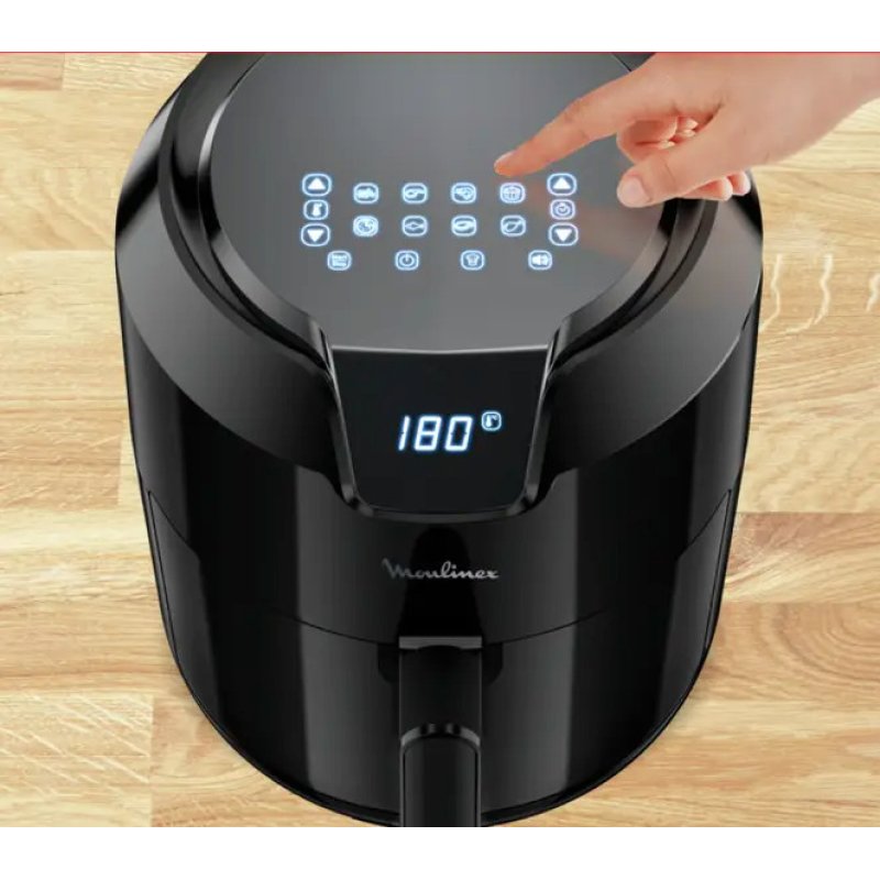MOULINEX EZ4018 Φριτέζα Αέρος με Αποσπώμενο Κάδο 4.2lt Μαύρη 0037740 MOULINEX EZ4018 Φριτέζα Αέρος με Αποσπώμενο Κάδο 4.2lt Μαύρη 0037740