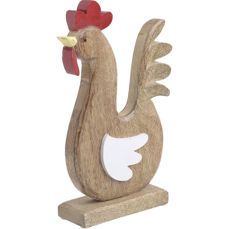 INART 3-70-930-0011 Kότα Ξύλινη Natural/Κόκκινη 19χ7χ30εκ. 0021508 INART 3-70-930-0011 Kότα Ξύλινη Natural/Κόκκινη 19χ7χ30εκ. 0021508