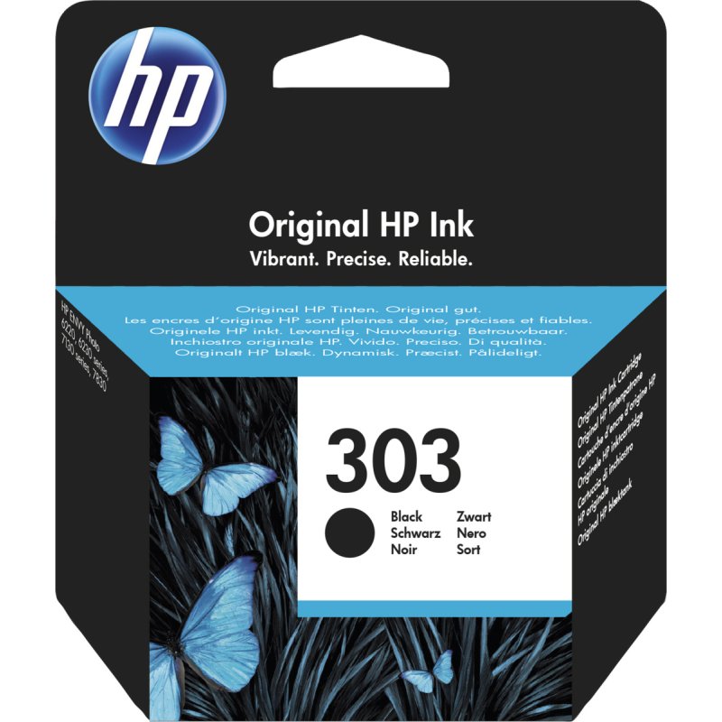 HP 303 Γνήσιο Μελάνι Εκτυπωτή InkJet Μαύρο (T6N02AE) 0036213 HP 303 Γνήσιο Μελάνι Εκτυπωτή InkJet Μαύρο (T6N02AE) 0036213