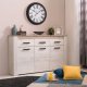 FORMA IDEALE 11005748 Κομότα Kent 160 3K3F Grey Oak / White Oak 160 x 36.5 x 98 FORMA IDEALE 11005748 Κομότα Kent 160 3K3F Grey Oak / White Oak 160 x 36.5 x 98