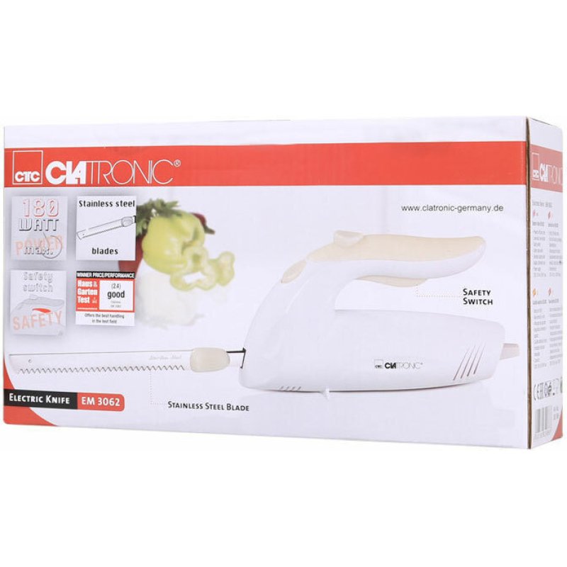 CALTRONIC CL EM 3062 Ηλεκτρικό Μαχαίρι 150W Λευκό 0038627