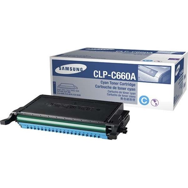 SAMSUNG CLP-C/660A (2K) CRT CYAN Μελάνι Εκτυπωτή 0006092 SAMSUNG CLP-C/660A (2K) CRT CYAN Μελάνι Εκτυπωτή 0006092