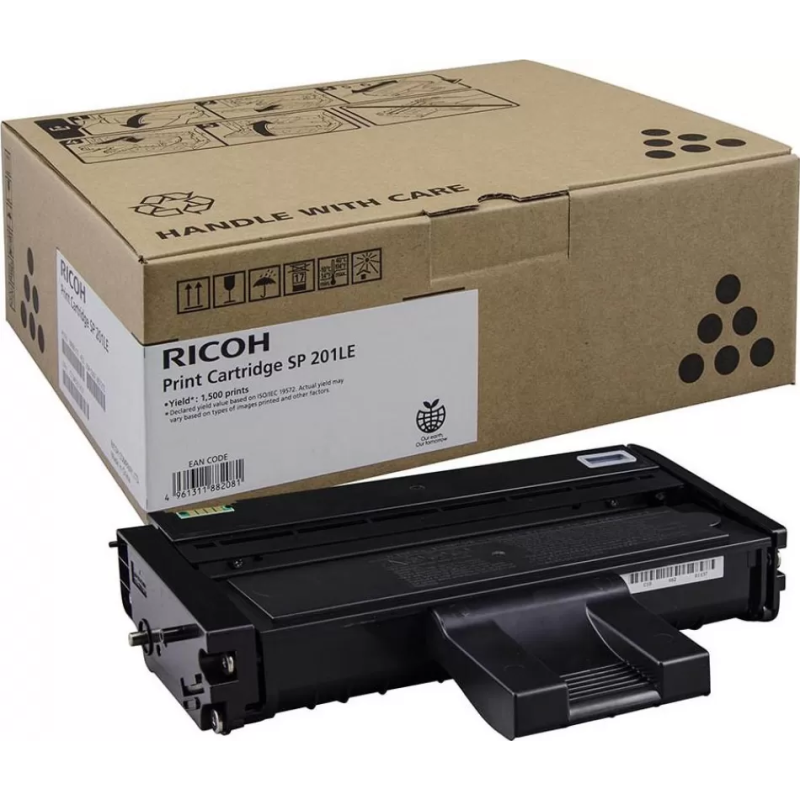 RICOH SP-201LE - 407255 Μελάνι Εκτυπωτή Μαύρο 0008668 RICOH SP-201LE - 407255 Μελάνι Εκτυπωτή Μαύρο 0008668