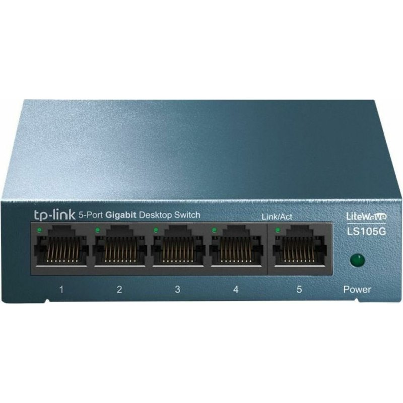 TP-LINK LS105G 5-PORT 10 100 1000Mbps 0039122 TP-LINK LS105G 5-PORT 10 100 1000Mbps 0039122