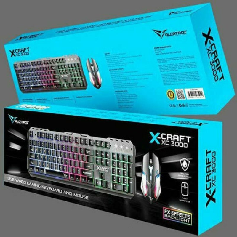 ALCATROZ X-CRAFTXC3000 Πληκτρολόγιο και Ποντίκι 0025580 ALCATROZ X-CRAFTXC3000 Πληκτρολόγιο και Ποντίκι 0025580