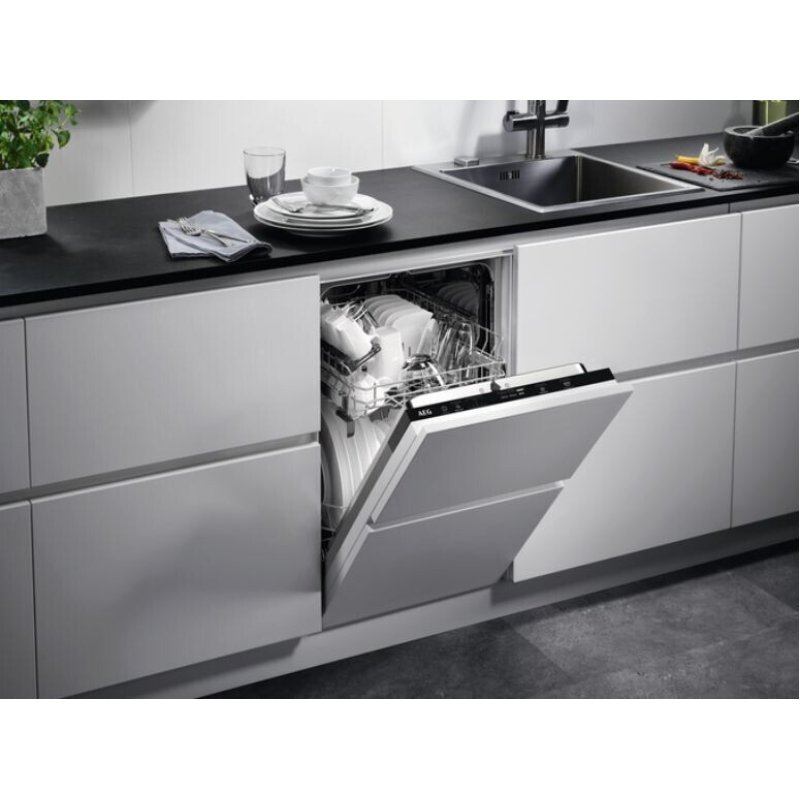 AEG FSE31407Z Πλήρως Εντοιχιζόμενο Πλυντήριο Πιάτων για 9 Σερβίτσια Π44.6xY81.4εκ. Λευκό 0033045 AEG FSE31407Z Πλήρως Εντοιχιζόμενο Πλυντήριο Πιάτων για 9 Σερβίτσια Π44.6xY81.4εκ. Λευκό 0033045