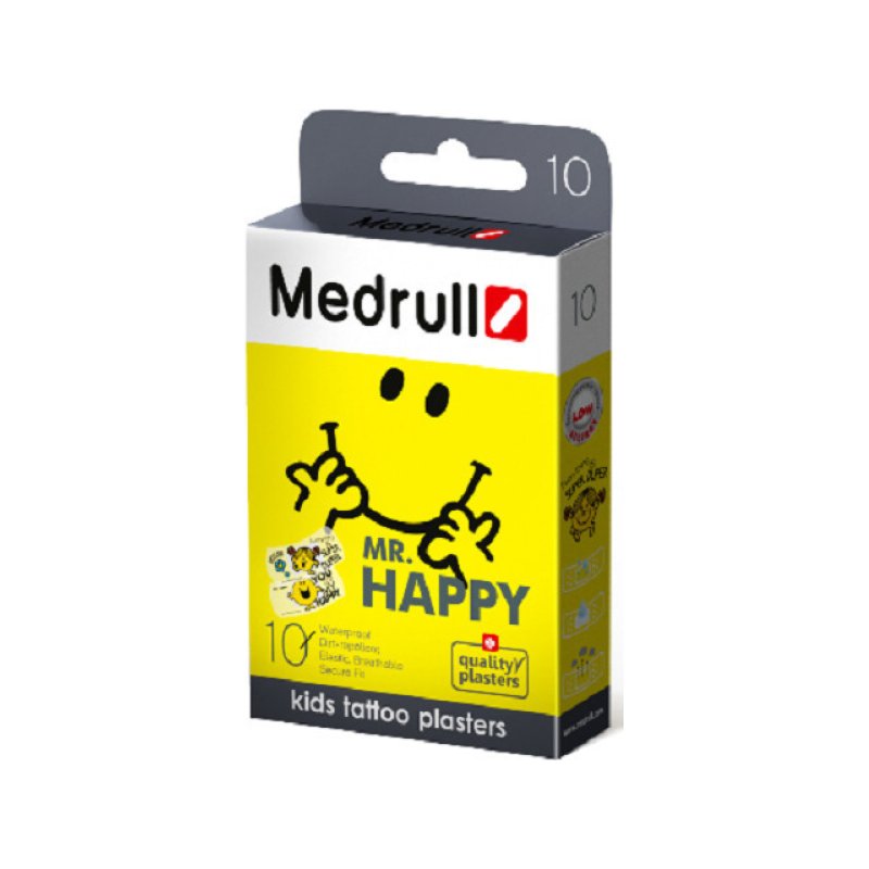 MEDRULL Mr.Happy N10 Αυτοκόλλητα Επιθέματα 10τμχ (202111418) 0033636 MEDRULL Mr.Happy N10 Αυτοκόλλητα Επιθέματα 10τμχ (202111418) 0033636