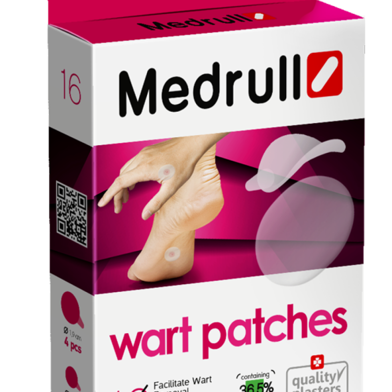 MEDRULL Wart Patches Αυτοκόλλητο Επίθεμα για την αφαίρεση των μυρμηγκιών του δέρματος 16τμχ (2000433) 0033638 MEDRULL Wart Patches Αυτοκόλλητο Επίθεμα για την αφαίρεση των μυρμηγκιών του δέρματος 16τμχ (2000433) 0033638