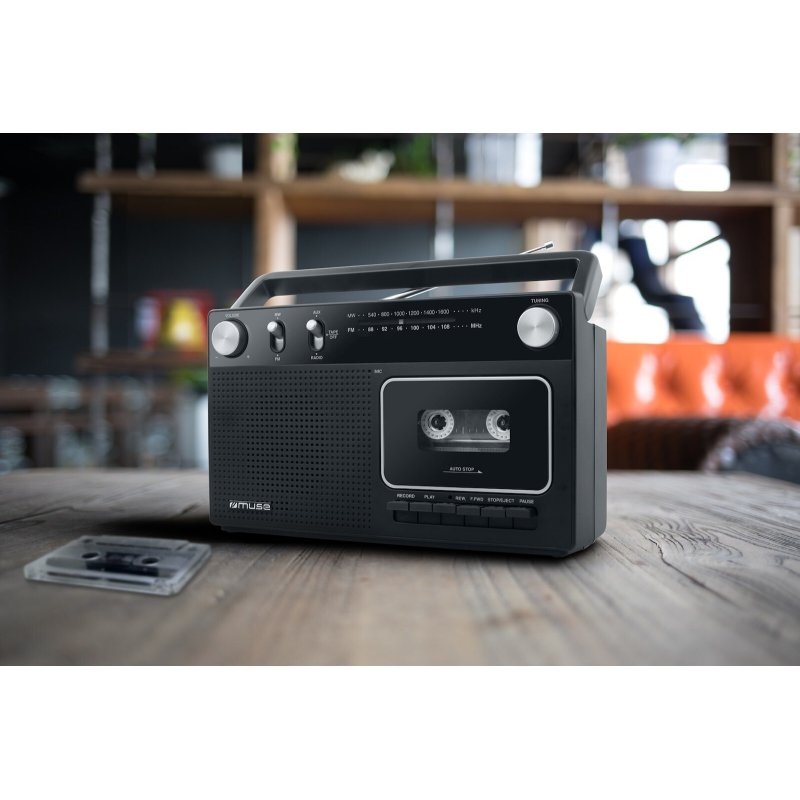 MUSE MD-152RC Ραδιοκασετόφωνο Μπαταρίας-Ρεύματος 0038263 MUSE MD-152RC Ραδιοκασετόφωνο Μπαταρίας-Ρεύματος 0038263