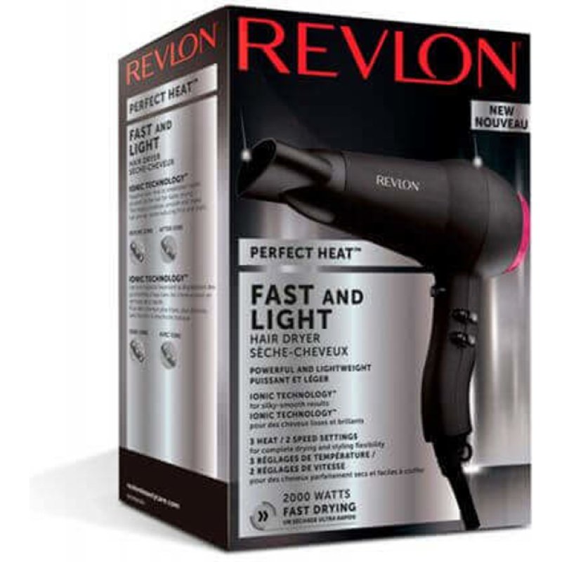 REVLON RVDR5823E3 Fast & Light Σεσουάρ Μαλλιών 2000W 0038316 REVLON RVDR5823E3 Fast & Light Σεσουάρ Μαλλιών 2000W 0038316