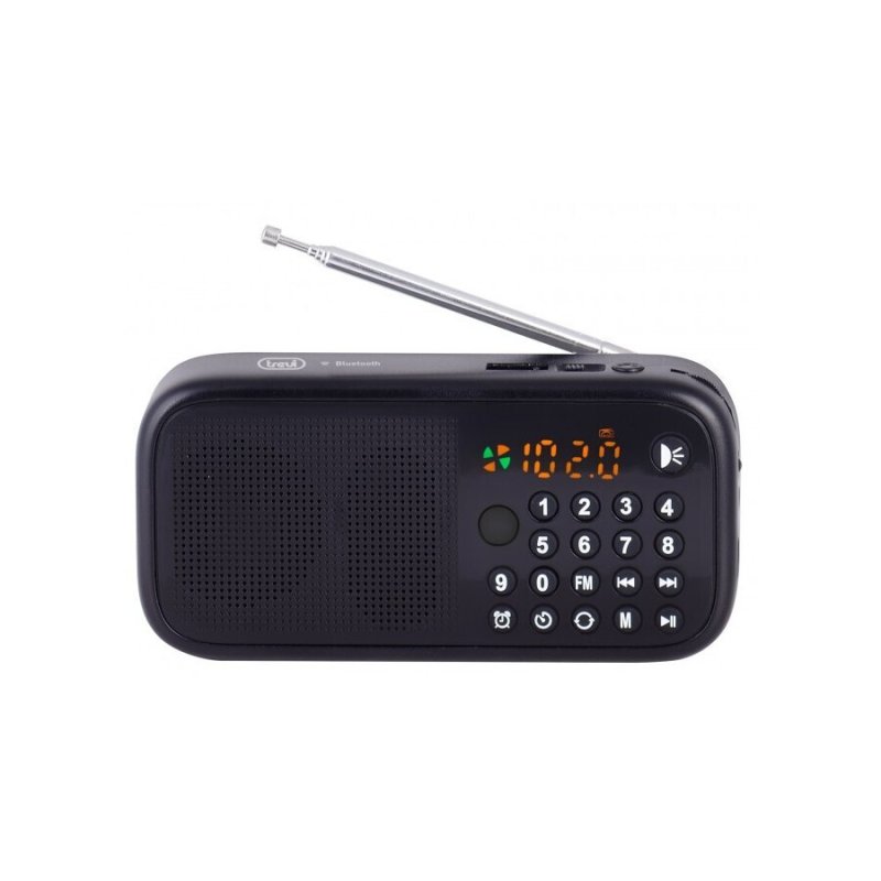 TREVI DR-7F40BT Φορητό Ραδιόφωνο Επαναφορτιζόμενο με Bluetooth και USB Μαύρο 0038336 TREVI DR-7F40BT Φορητό Ραδιόφωνο Επαναφορτιζόμενο με Bluetooth και USB Μαύρο 0038336