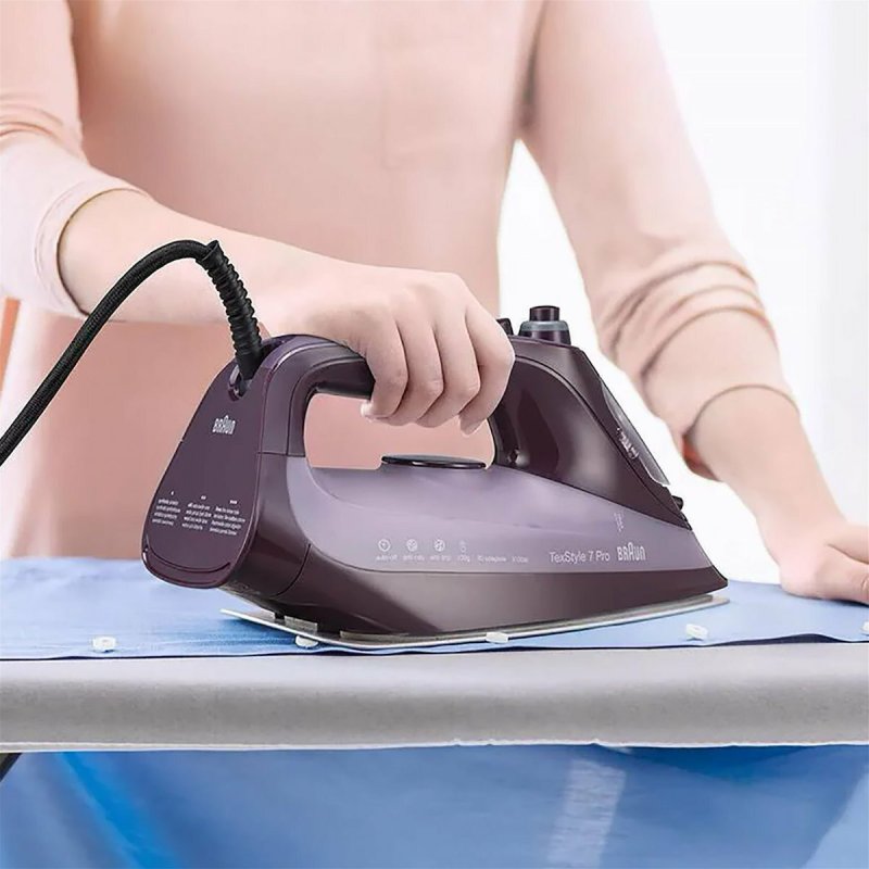 Braun Texstyle 7 Pro SI 7181 Σίδερο Ατμού 3100W με Συνεχόμενη Παροχή 50gr/min 0038343 Braun Texstyle 7 Pro SI 7181 Σίδερο Ατμού 3100W με Συνεχόμενη Παροχή 50gr/min 0038343