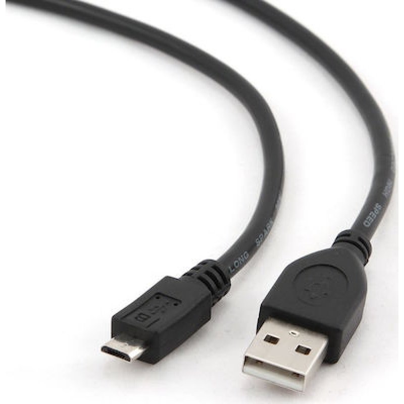 CABLEXPERT CCP-MUSB2-AMBM-1M MICRO USB CABLE BLACK COLOR 1M 0038575 CABLEXPERT CCP-MUSB2-AMBM-1M MICRO USB CABLE BLACK COLOR 1M 0038575
