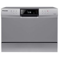 INVENTOR CLP-TT66I Πλυντήριο Πιάτων Πάγκου για 6 Σερβίτσια Π55xY44εκ. Inox 0038874