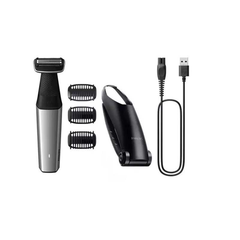 Philips BG5021/15 Ξυριστική Μηχανή Σώματος Επαναφορτιζόμενη 0039044 Philips BG5021/15 Ξυριστική Μηχανή Σώματος Επαναφορτιζόμενη 0039044