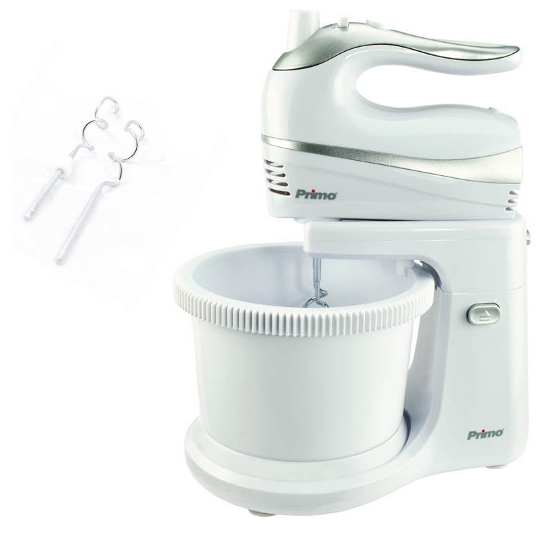 PRIMO PRMB-40248 Μίξερ Με περιστρεφόμενο κάδο 3L 500W Λευκό-Silver 0039267 PRIMO PRMB-40248 Μίξερ Με περιστρεφόμενο κάδο 3L 500W Λευκό-Silver 0039267