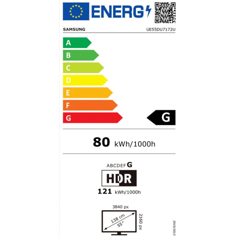 SAMSUNG UE55DU7172UXXH Smart Τηλεόραση 55 SAMSUNG UE55DU7172UXXH Smart Τηλεόραση 55