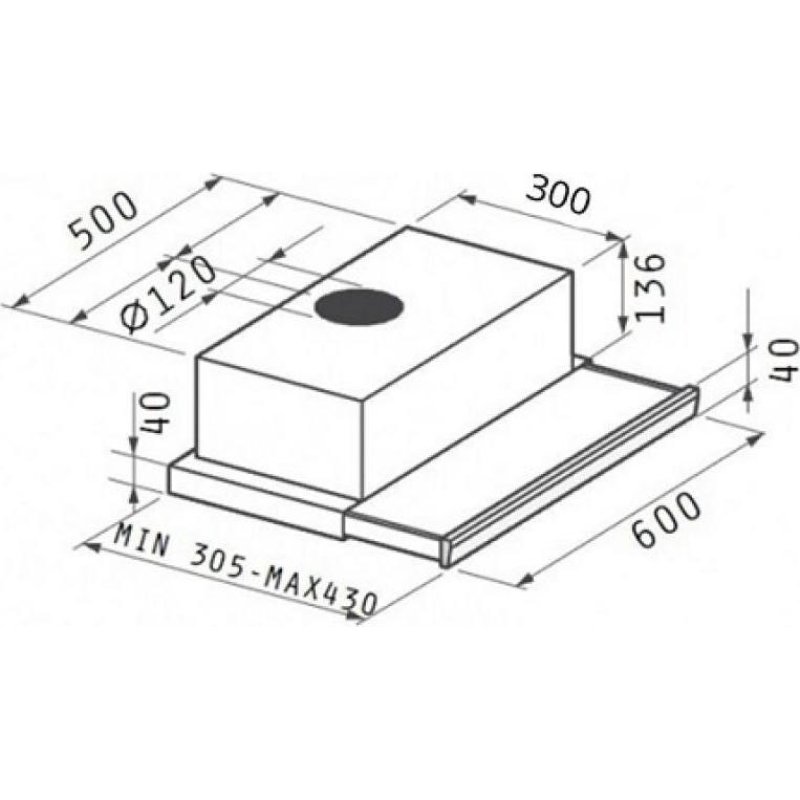 PYRAMIS MAIDTEC 7012 (065006902) Συρόμενος Απορροφητήρας 60cm Inox 0039679 PYRAMIS MAIDTEC 7012 (065006902) Συρόμενος Απορροφητήρας 60cm Inox 0039679