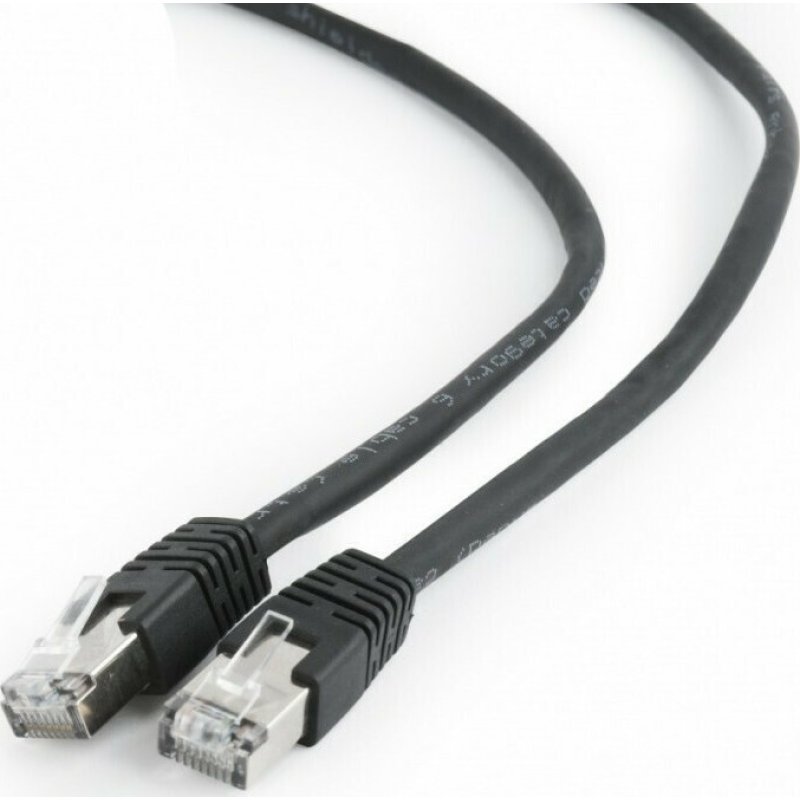 CABLEXPERT PP6-3M/BK FTP CAT6 PATCH CORD BLACK SHIELDED 3M 0039690 CABLEXPERT PP6-3M/BK FTP CAT6 PATCH CORD BLACK SHIELDED 3M 0039690