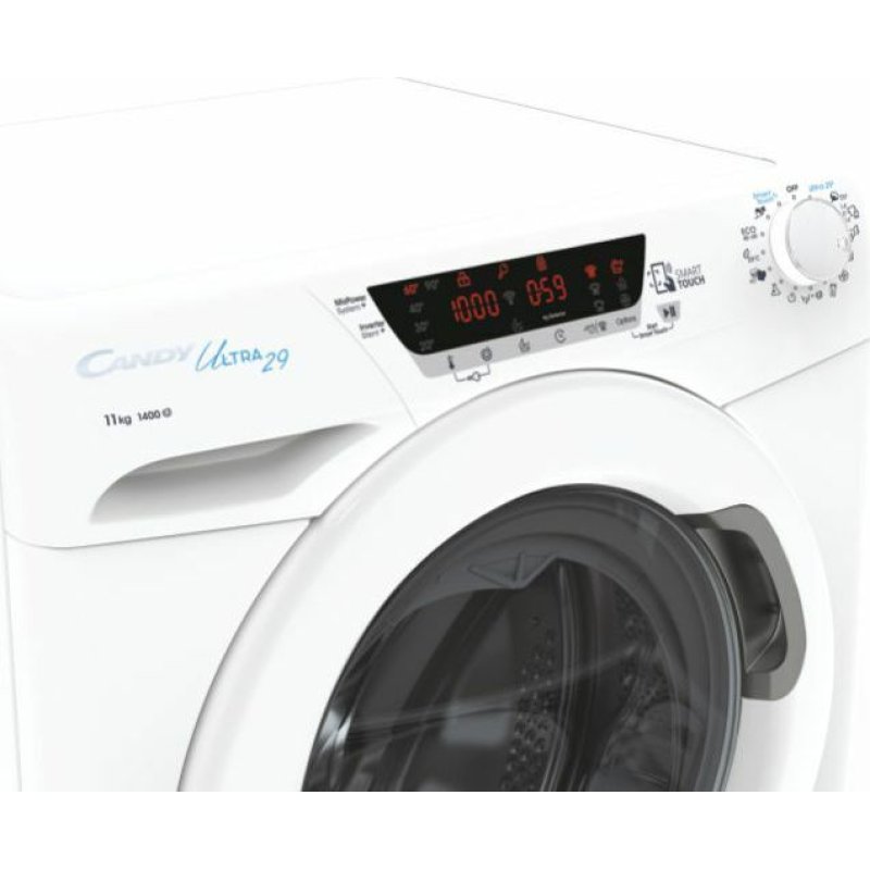 CANDY HCU1411TXME/1-S Πλυντήριο Ρούχων 11kg 1400rpm 0039984 CANDY HCU1411TXME/1-S Πλυντήριο Ρούχων 11kg 1400rpm 0039984