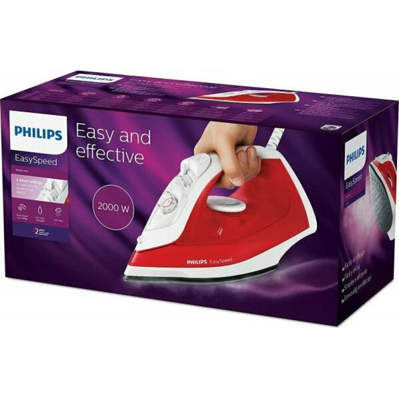 PHILIPS DST2010/40 Σίδερο Ατμού 2000W 0039985 PHILIPS DST2010/40 Σίδερο Ατμού 2000W 0039985