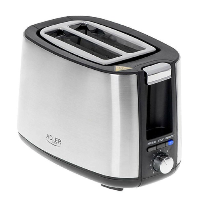 ADLER AD-3214 Φρυγανιέρα 2 Θέσεων 750W Inox 0040048 ADLER AD-3214 Φρυγανιέρα 2 Θέσεων 750W Inox 0040048