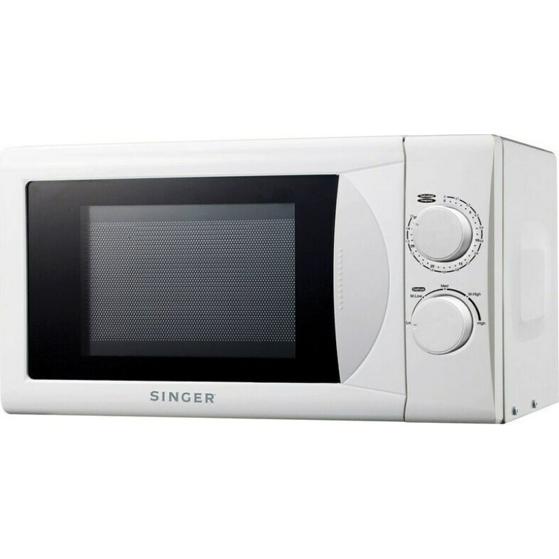 SINGER MW20WH Φούρνος Μικροκυμάτων 20lt Λευκός 0040136 SINGER MW20WH Φούρνος Μικροκυμάτων 20lt Λευκός 0040136