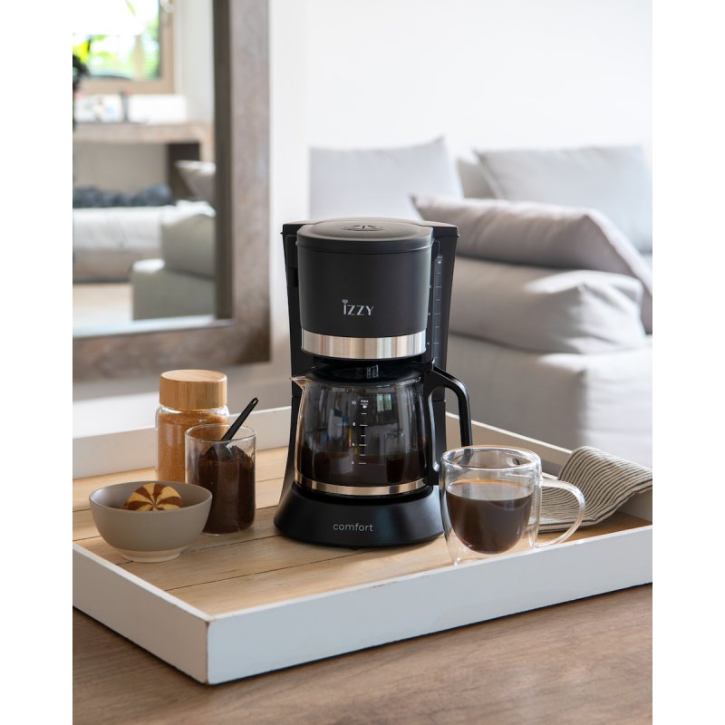 IZZY IZ-6102 Comfort Καφετιέρα Φίλτρου 900W Black 0040333 IZZY IZ-6102 Comfort Καφετιέρα Φίλτρου 900W Black 0040333