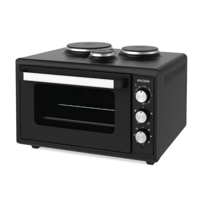 ROBIN ZK-75 Ηλεκτρικό Φουρνάκι 50lt με 3 Εστίες 0040470 ROBIN ZK-75 Ηλεκτρικό Φουρνάκι 50lt με 3 Εστίες 0040470